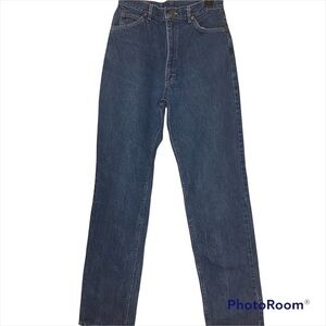 Vintage 1970’s Lee Women’s Jeans High Rise Waist Dark Wash Mom